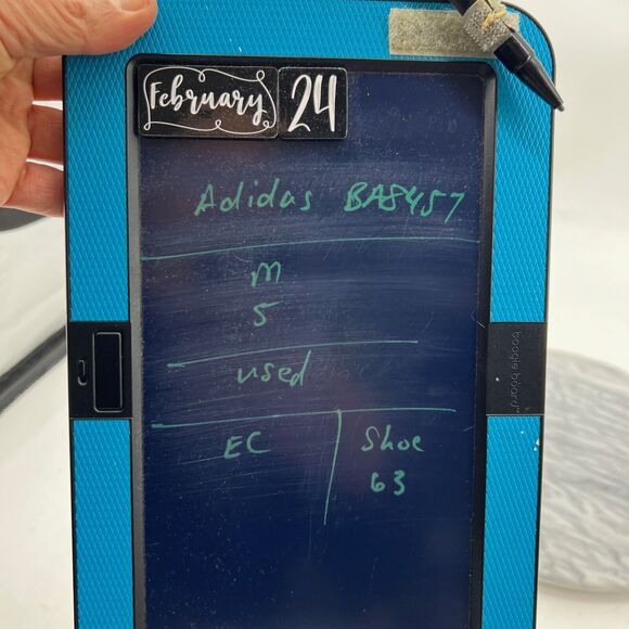 Adidas Mens 5 PureBoost ZG Maroon White Running Shoes Lace Up Low Top BA8457 - Picture 11 of 12